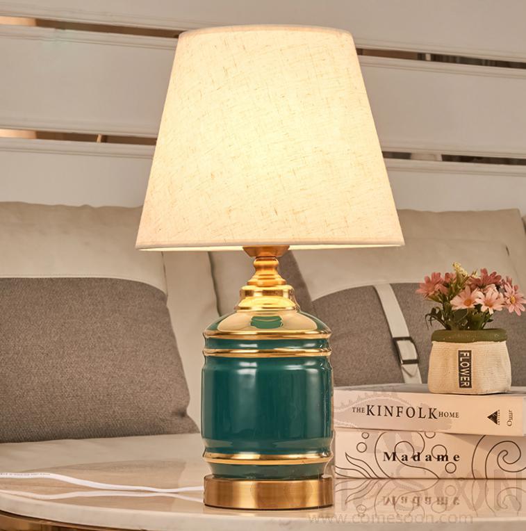 Table Lamp-D25*H44cm-Button Switch
