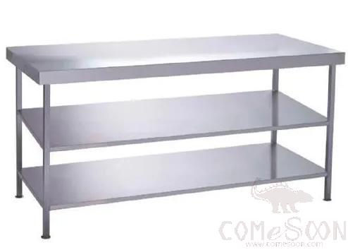 Ss Work Bench with 2 Under Shelves, 800*750*850mm