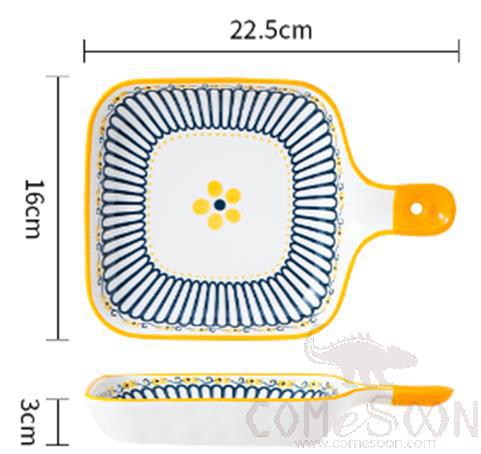 Single Handle Baking Pan, L22.5*W16*H3 cm product image