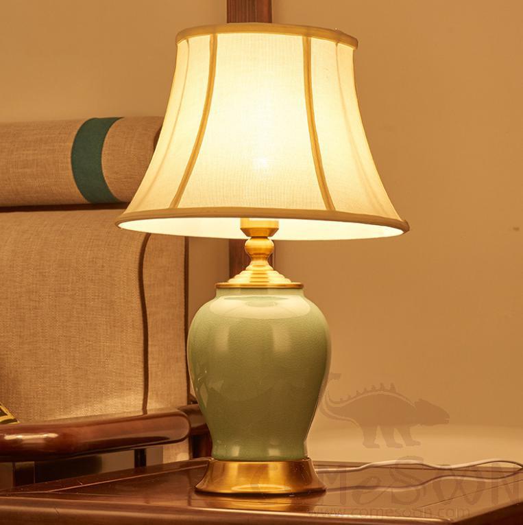 Table Lamp-D33*H54cm-Button Switch