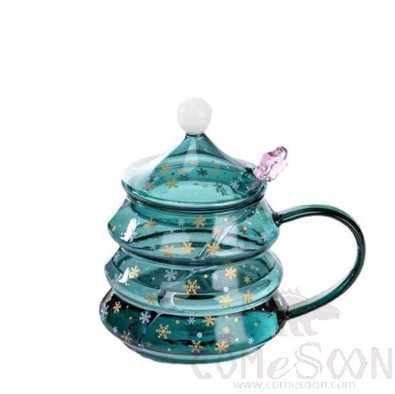 Christmas Glass Mug 300ML product image