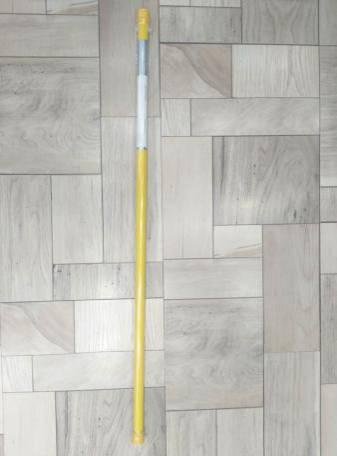 Shower Curtain Rod-Yellow, Iron, 90* 160 cm