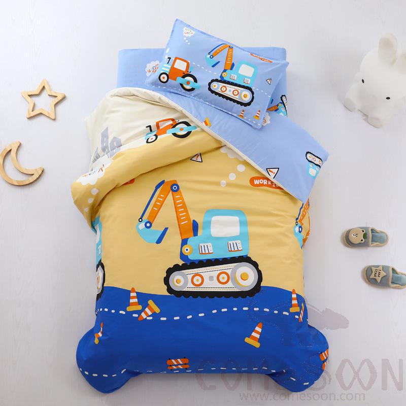 Bed Linens 3 Pieces Set, Cotton, 120cm Bed