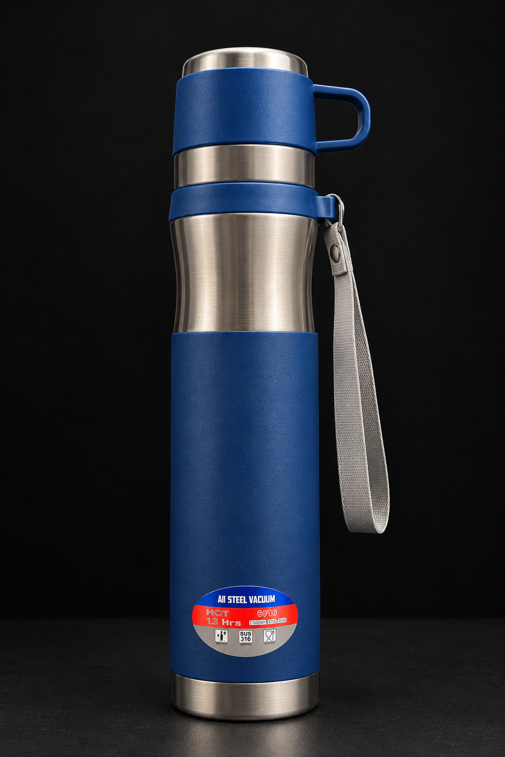 Термос Jiakangcup со сменной крышкой 1000ml