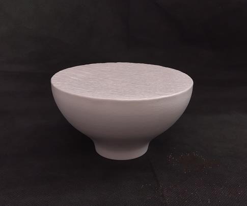 20118 Series 6" Drum Snack Holder - Matt White