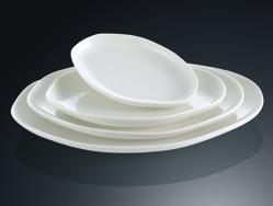 White Tableware Yyjh Series- Oval Plate 9" product image