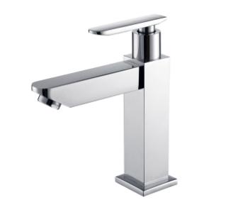 Single cold basin faucet