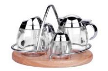 Jd Series-Oak 5 Piece Set 16*16*15cm