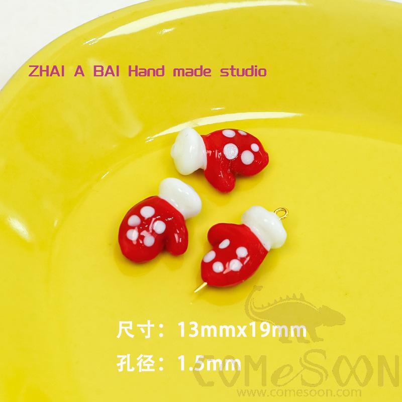 Christmas Necklace Accessories, Plastic, L13*W19mm