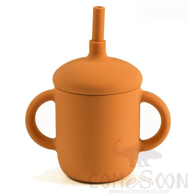Children's Mushroom Cup, Silicone, 150ML, Mustard Yellow