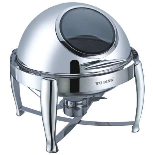 731 Series-Round Chafng Dish W/glass Lid