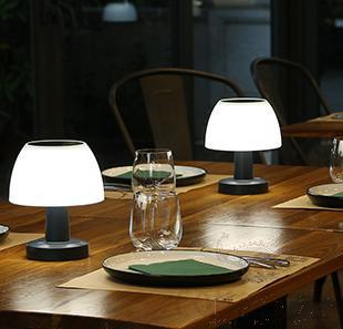 Outdoor Solar Table Lamp, Φ150*H180mm