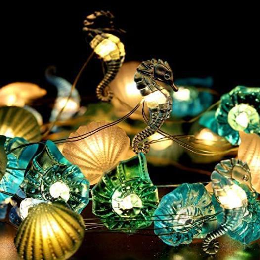 Decoration String Lights, Warm White, Resin, L3.3m