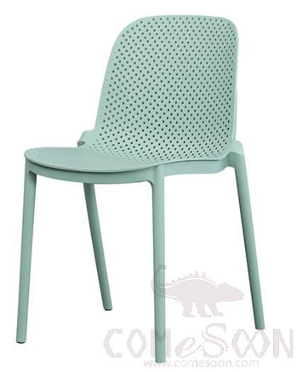 Hollow Back Chair, Plastic, 44*54*81.5cm