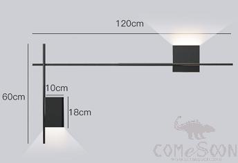 Wall Lamp, Painted Hardware, 1200*600mm product image