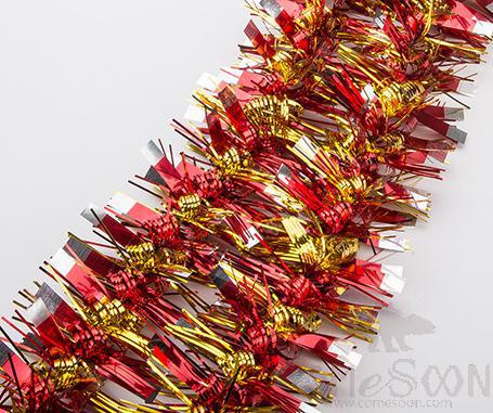 Red Tinsel Ribbon 2m