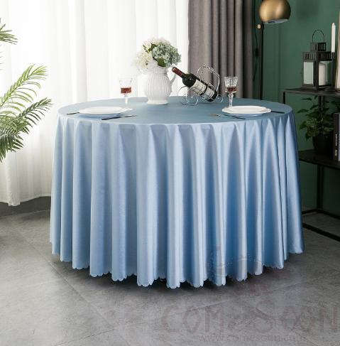 Table Skirting, Tribute Satin, D290cm