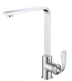 Kitchen faucet-brass