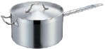 Sauce Pot (04)High Body Pot W/compound Bottom 260*150 Milk Pot Single Handle product image