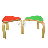 Children's Veneer Three-Legged Stool