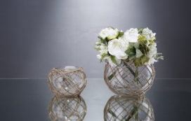 Glass Decorations H:12 D:15cm