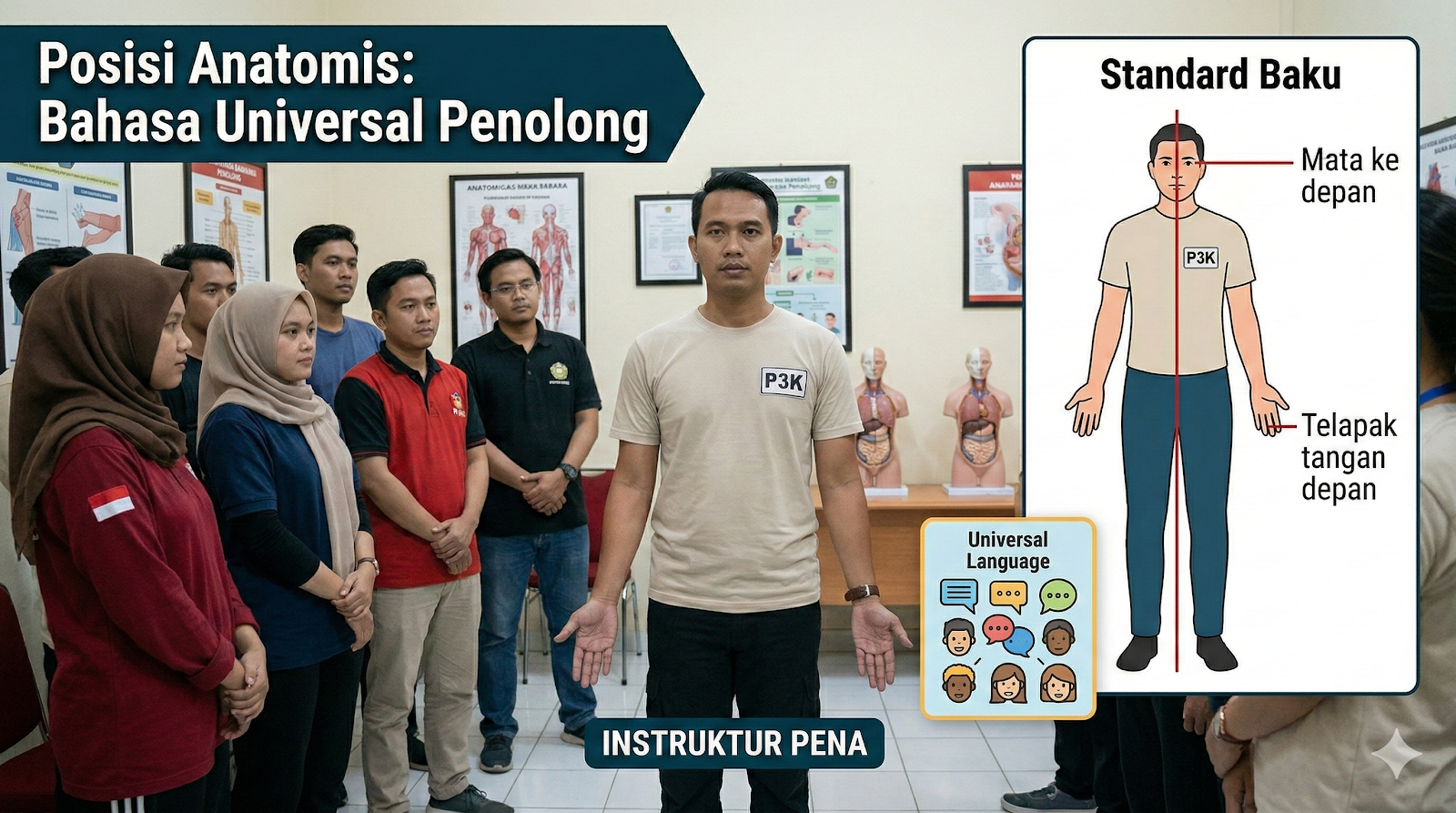 Modul P3K Posisi Anatomis