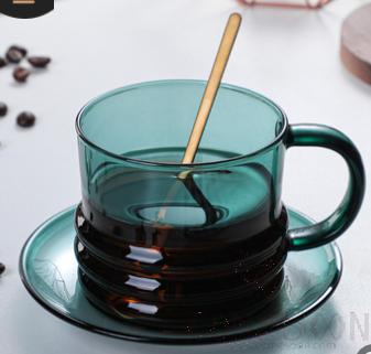 Color Coffee Cup Set Green 300ML