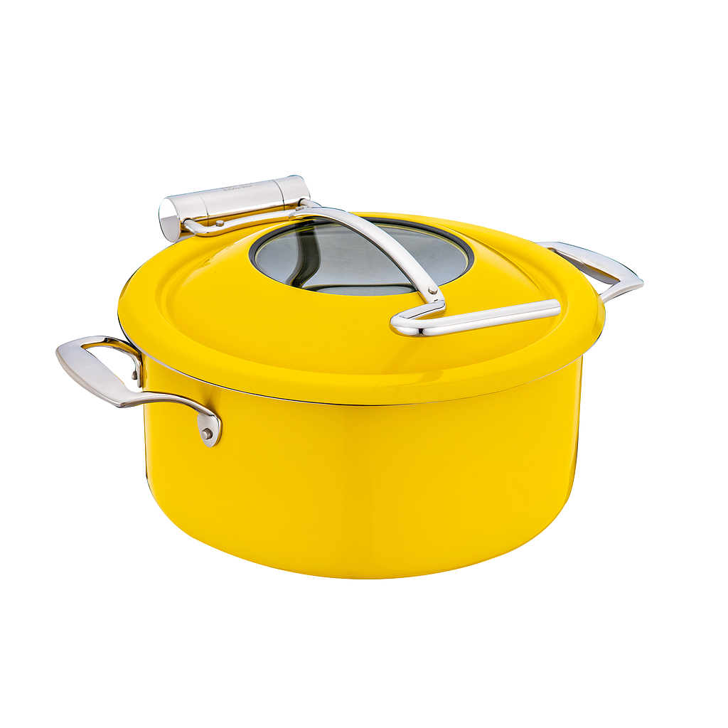 Chafing Pot 30cm Yellow, L42*W36.5*H18.5cm