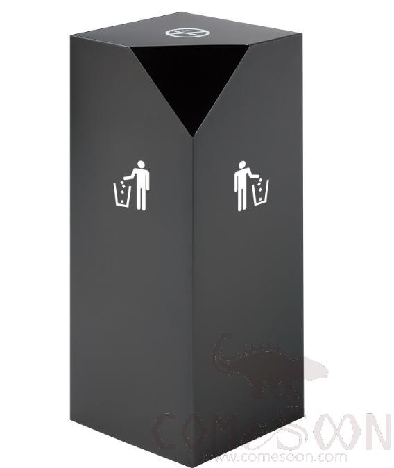 Square Trash Can, 201, 330*330*750mm, Dustbins