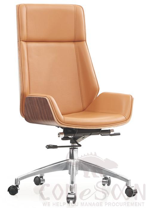 Office Chair-60mm Pu Wheel Shockproof Silent Black Wheel
