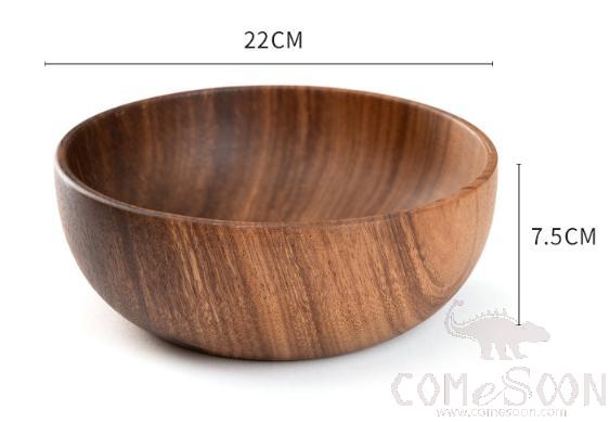 Wooden Bowl Φ22*H7.5cm