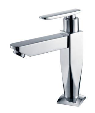 Single cold basin faucet-brass