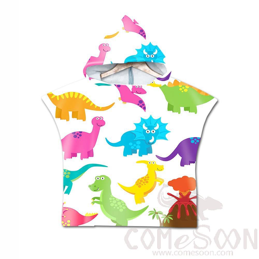 Kid's Cape Beach Towel, Microfiber, 60*80cm