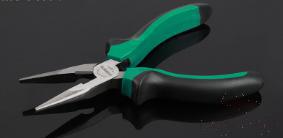 Long Nose Pliers 6", High Carbon Steel+ PP & Tpr Handle
