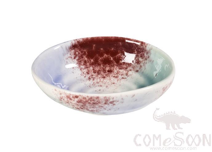 New Japanese 7" Oval Ribbed Bowl