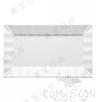 12″ Rectangular Plate, White, Mf, 307*174.8*20.7mm