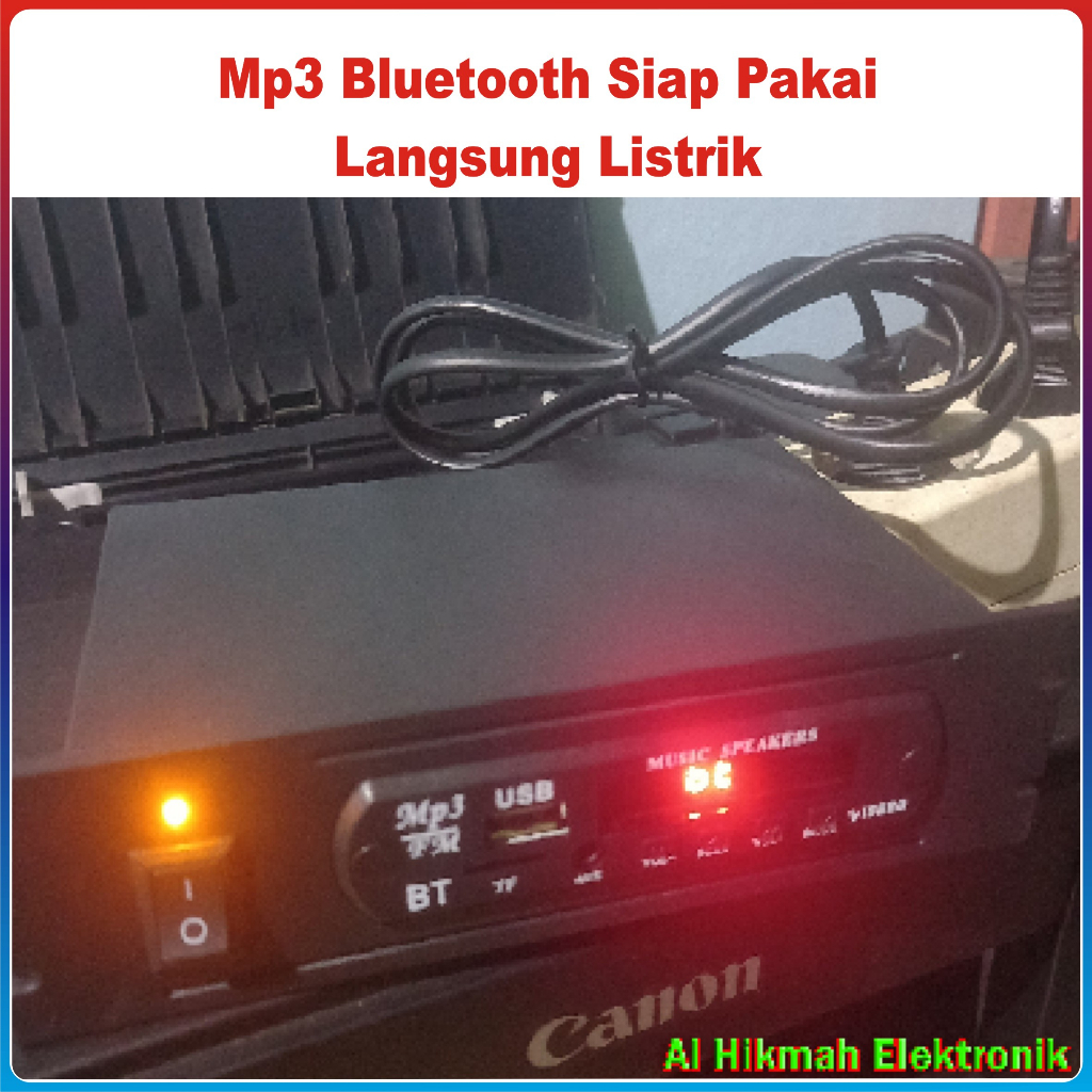 Mp3 Bluetooth Siap Pakai Langsung Listrik