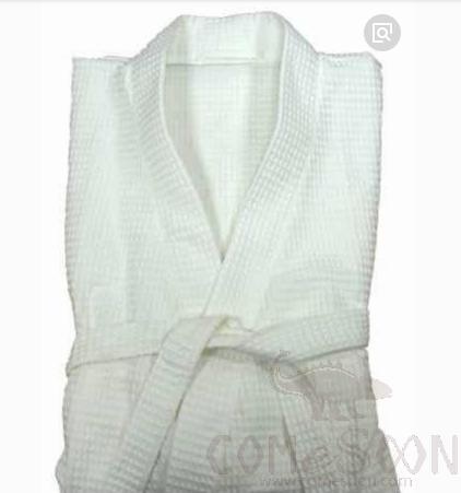Bath Robe-Waffle-Cotton, 240gsm, 135cm