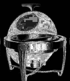 721 Series-Round Chafng Dish W/glass Lid
