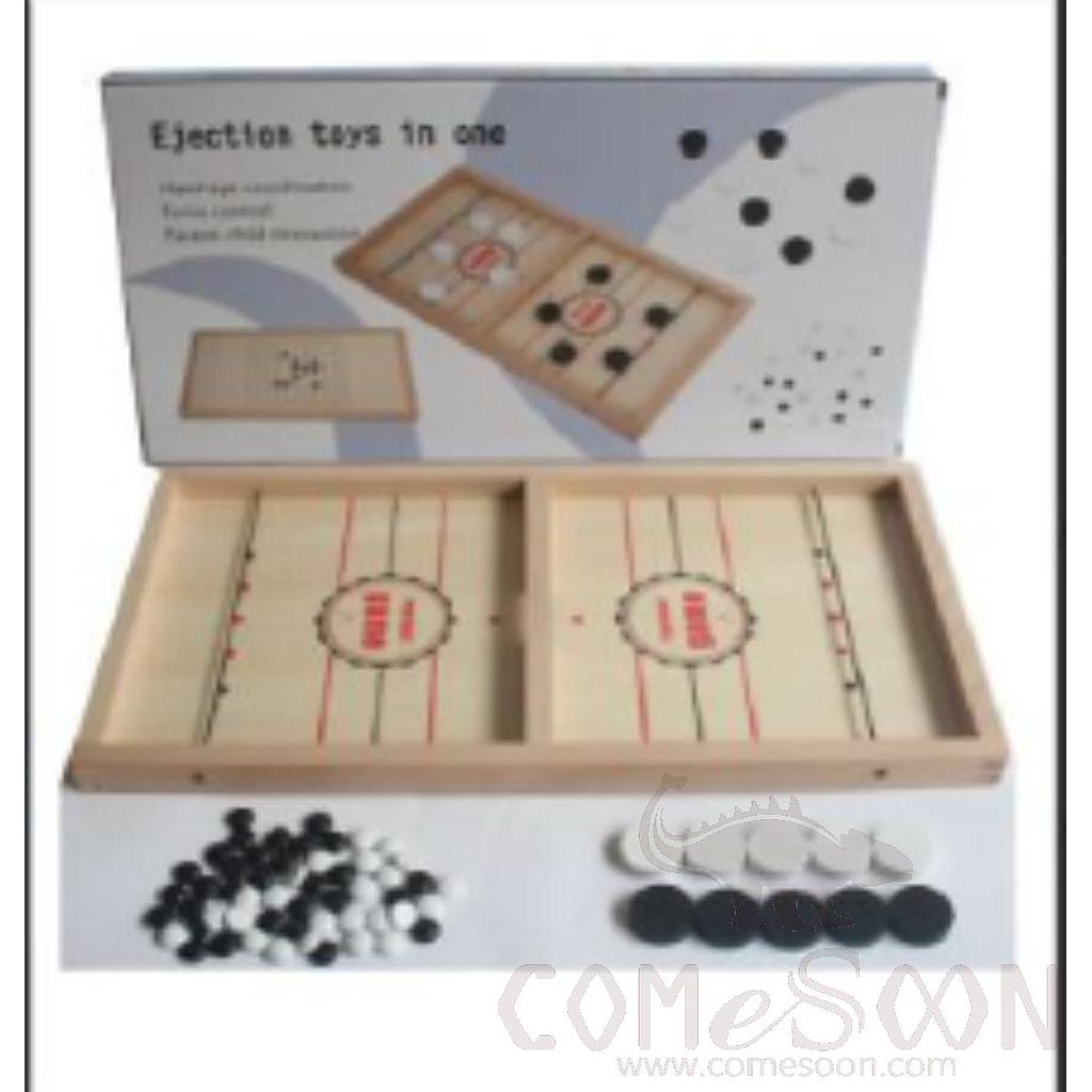 A Two-in-One Chess Box, 47*24.5*2.5cm, Beech
