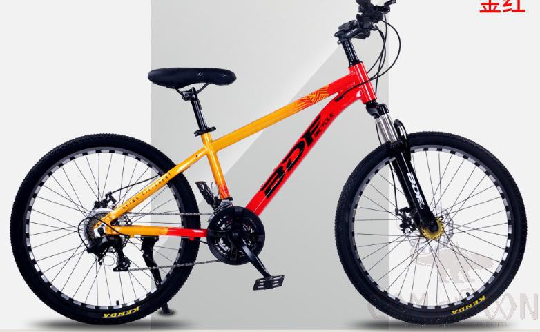 26" Aluminium Bicycle, Golden Red