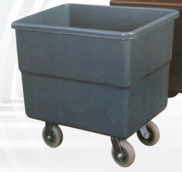 Linen Cart Dark Grey- Frp - Square - Small