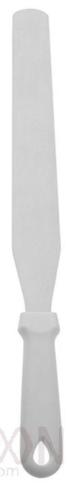 Spatula Plain-White, German 2cr13 Ss+ PP, Blade 10"