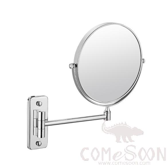 Makeup Mirror-W/o Led / Double-Sided Mirror - Silver  - 8 inch (20cm) Single - Copper+ SUS304+ Zinc Alloy