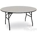 Foldable Round PVC Finishing Table / Banquet Table, D2000*H760mm