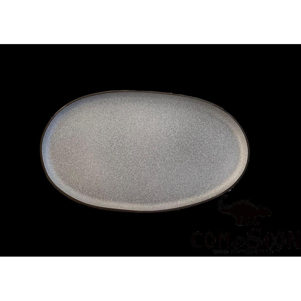 Irregular 4-Color Series Oval Plate, 45.3*25.5*2cm