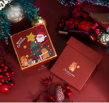 Christmas Apple Box L12 * W12 * H12.5cm