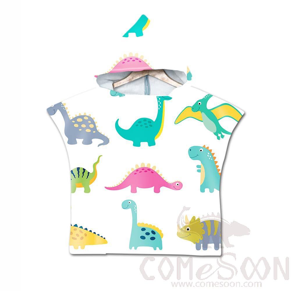 Kid's Cape Beach Towel, Microfiber, 60*80cm