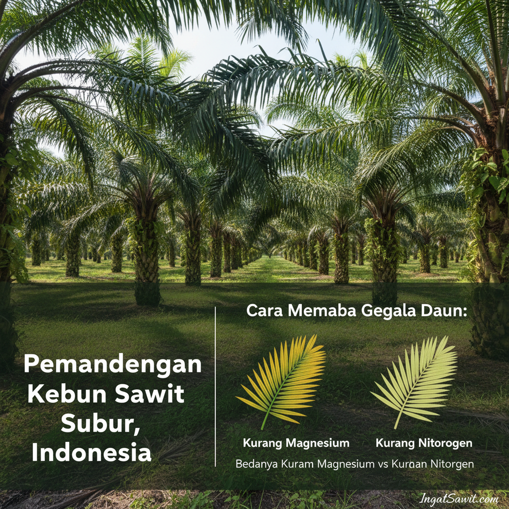 Cara Membaca Gejala Daun: Bedanya Kurang Magnesium vs Kurang Nitrogen