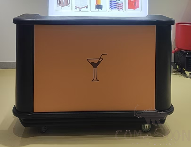 Portable Beverage Bar/mobile Bar Counter,L170*W70*H120cm